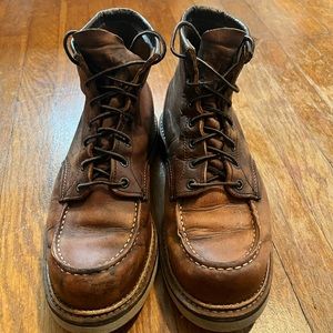 RED WING SHOES 6 INCH HERITAGE BOOTS MENS SIZE 9